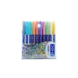 DOMS Metallic Brush Pens