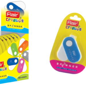 Dust Free Erasers Lock Mechanism for precision erasing 360 degree rotatable Available in vibrant colours